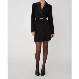 NEW JS71 olly mini dress in black